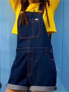 Vans Boyfriend Fit Womens Denim
Dark Wash One Piece Overall